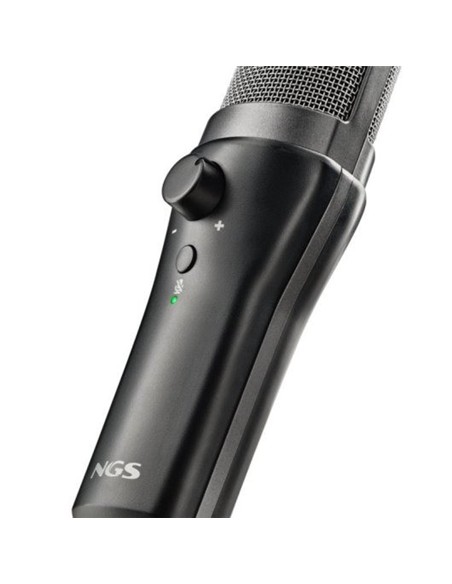 MICROFONO NGS MS120USB USB TRIPODE BLACK