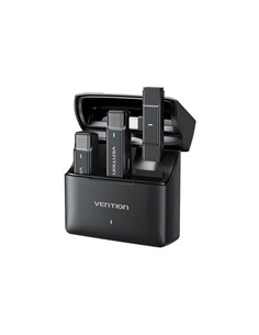 MICROFONO VENTION USB-C LAVALIER 2 MICROFONOS PINZ