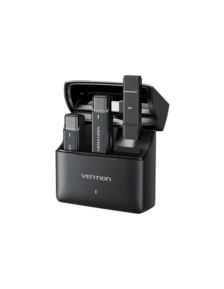 MICROFONO VENTION USB-C LAVALIER 2 MICROFONOS PINZ