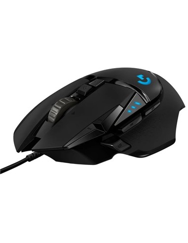 RATON GAMING LOGITECH G502 HERO OPTICO USB RGB BLA