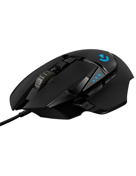 RATON GAMING LOGITECH G502 HERO OPTICO USB RGB BLA