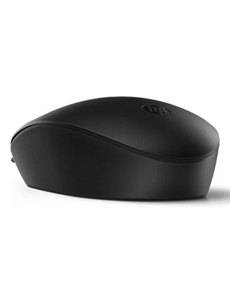 RATON HP 125 USB 1200DPI OPTICO BLACK