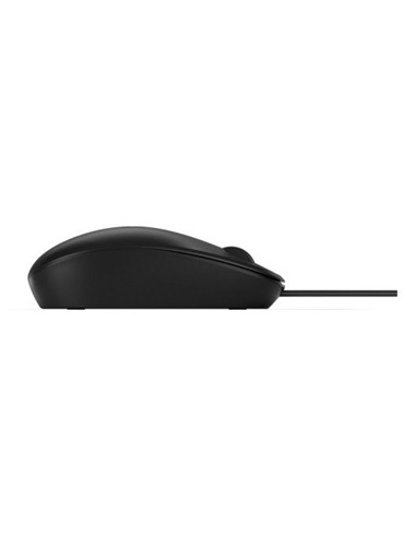 RATON HP 125 USB 1200DPI OPTICO BLACK