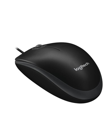 RATON LOGITECH B100 USB BLACK