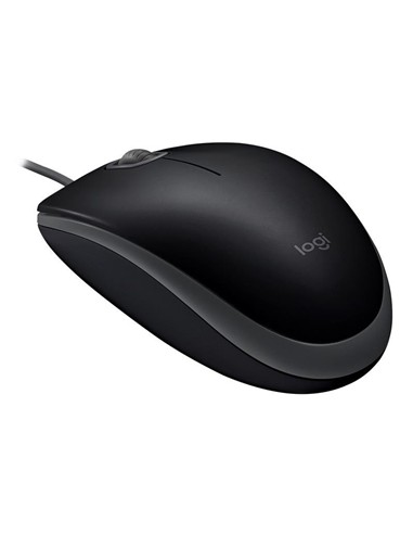 RATON LOGITECH B110 SILENT USB BLACK
