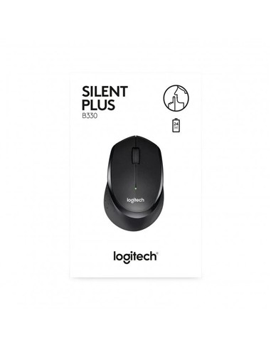 RATON LOGITECH B330 SILENT PLUS WIRELESS BLACK