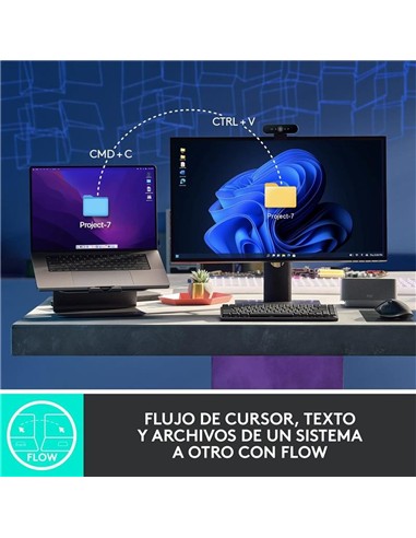 RATON LOGITECH MX MASTER 3S WIRELESS 8000DPI 7 BOT