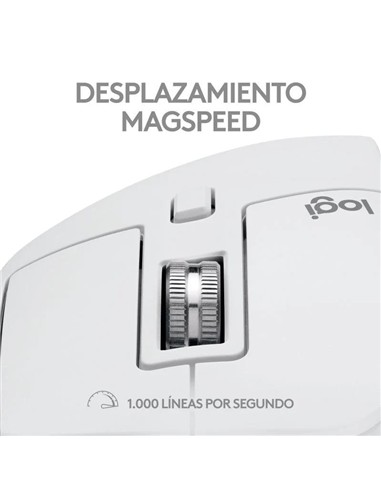 RATON LOGITECH MX MASTER 3S WIRELESS 8000DPI 7 BOT