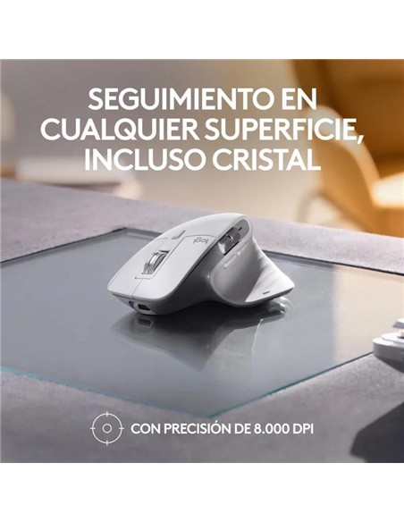 RATON LOGITECH MX MASTER 3S WIRELESS 8000DPI 7 BOT