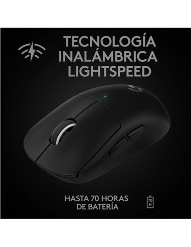 RATON LOGITECH PRO X SUPERLIGHT GAMING WIRELESS BL