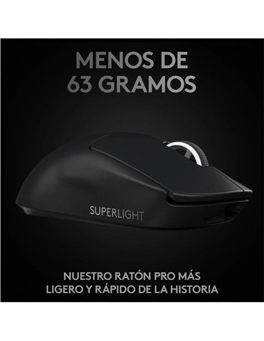 RATON LOGITECH PRO X SUPERLIGHT GAMING WIRELESS BL