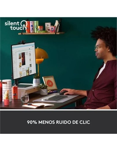 RATON LOGITECH SIGNATURE M650 L WIRELESS BLACK