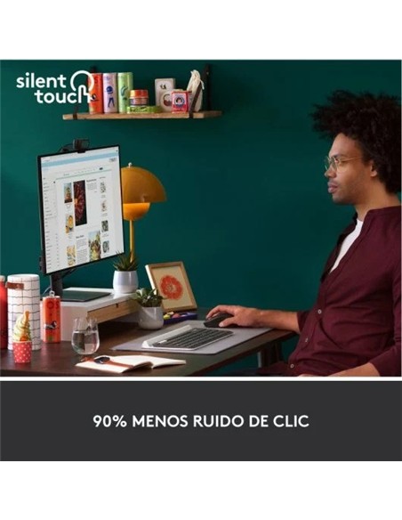 RATON LOGITECH SIGNATURE M650 L WIRELESS BLACK