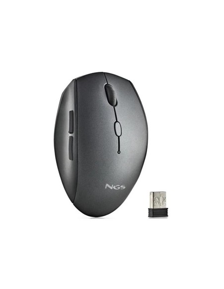 RATON NGS BEE BLACK ERGONOMICO WIRELESS SILENT BLA