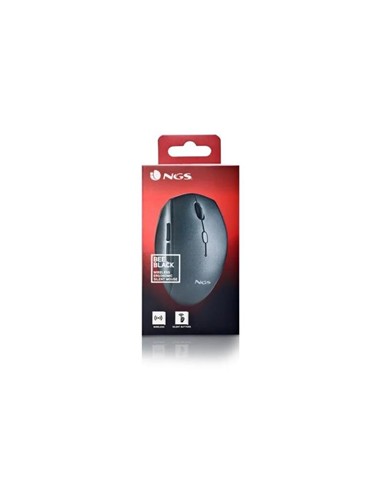 RATON NGS BEE BLACK ERGONOMICO WIRELESS SILENT BLA