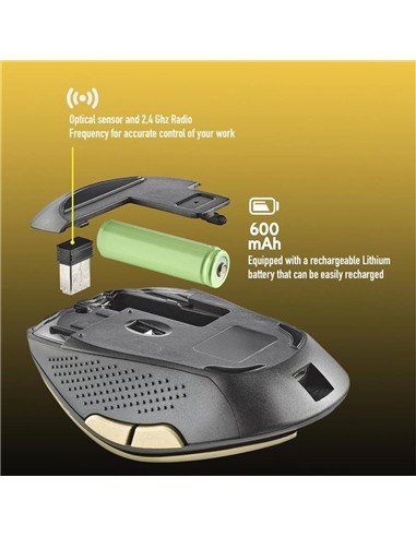 RATON NGS EVO RUST WIRELESS SILENT GOLD