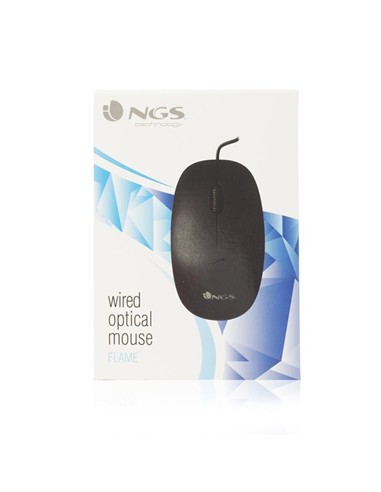 RATON NGS FLAME USB OPTICO BLACK