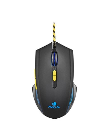 RATON NGS GAMING 6 BOTONES USB RGB BLACK