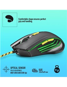 RATON NGS GAMING 6 BOTONES USB RGB BLACK 2