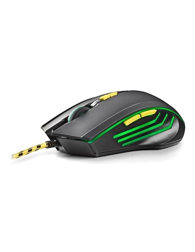 RATON NGS GAMING 6 BOTONES USB RGB BLACK