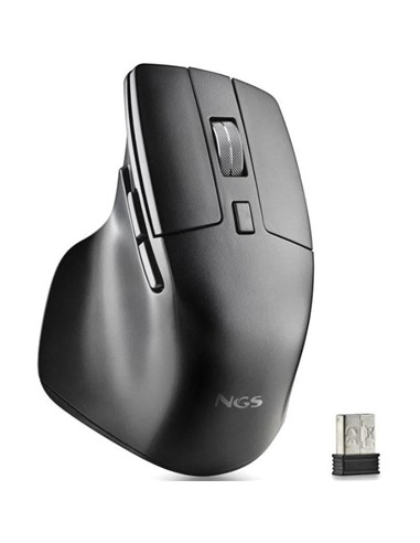 RATON NGS HIT-RB ERGONOMICO RECARGABLE BT WIRELESS