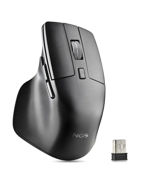RATON NGS HIT-RB ERGONOMICO RECARGABLE BT WIRELESS