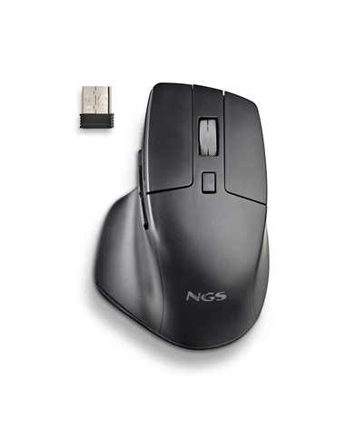 RATON NGS HIT-RB ERGONOMICO RECARGABLE BT WIRELESS