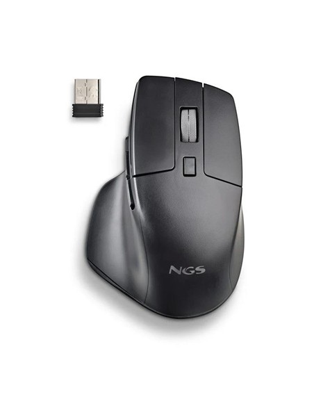 RATON NGS HIT-RB ERGONOMICO RECARGABLE BT WIRELESS