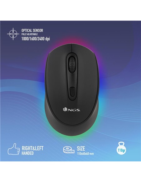 RATON NGS SMOG MULTIDEVICE WIRELESS BLUETOOTH RECA