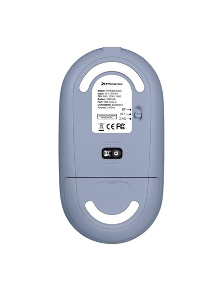 RATON PHOENIX REBBLE SILENT 1600DPI WIRELESS BLUET