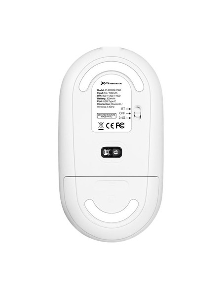RATON PHOENIX REBBLE SILENT 1600DPI WIRELESS BLUET