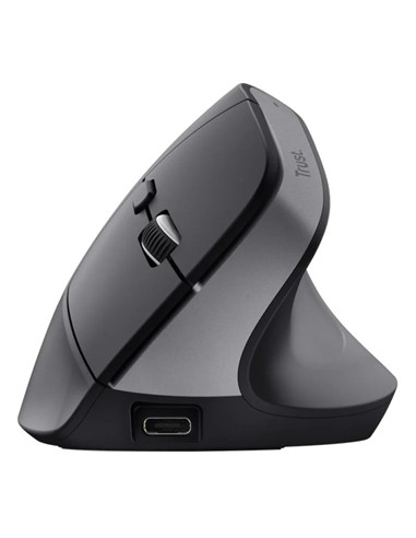 RATON TRUST BAYO+ ERGONOMICO 2400 DPI WIRELESS BLA