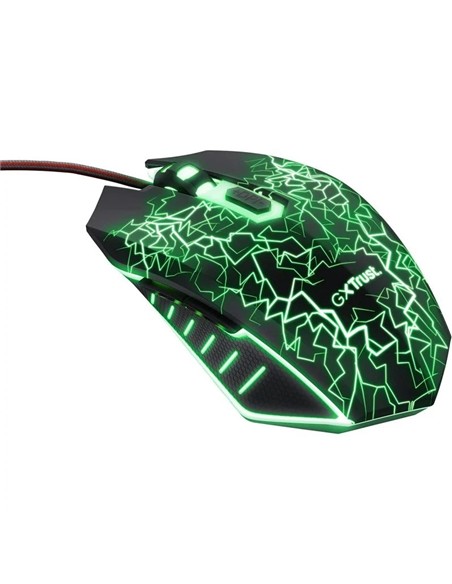 RATON TRUST GAMING GTX 105X IZZA USB 400DPI RGB BL