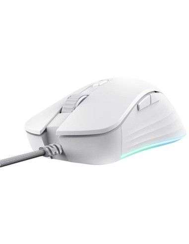 RATON TRUST GAMING GXT 924 YBAR RGB USB 25K DPI WH