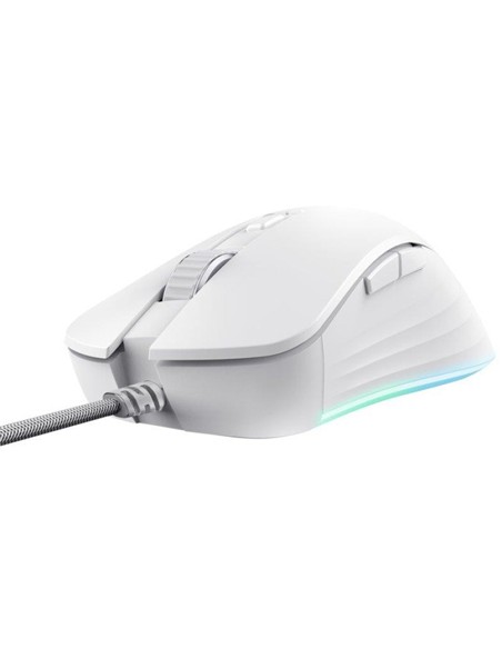RATON TRUST GAMING GXT 924 YBAR RGB USB 25K DPI WH