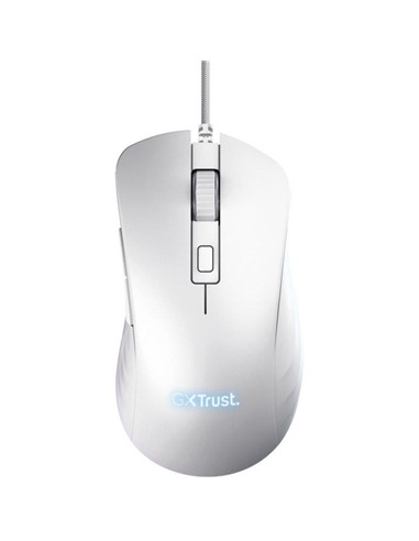 RATON TRUST GAMING GXT 924 YBAR RGB USB 25K DPI WH