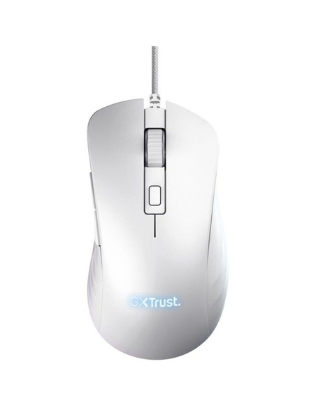RATON TRUST GAMING GXT 924 YBAR RGB USB 25K DPI WH
