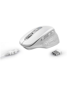 RATON TRUST OZAA ERGONOMICO RECARGABLE WIRELESS WH