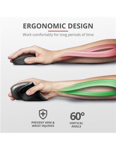 RATON TRUST VERRO WIRELESS ERGONOMIC