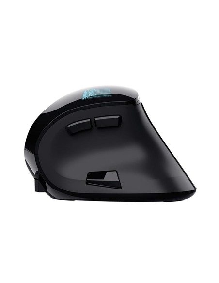 RATON TRUST VOXX ERGONOMICO WIRELESS 9 BOTONES BLA