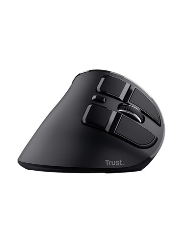 RATON TRUST VOXX ERGONOMICO WIRELESS 9 BOTONES BLA