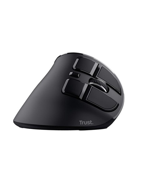 RATON TRUST VOXX ERGONOMICO WIRELESS 9 BOTONES BLA