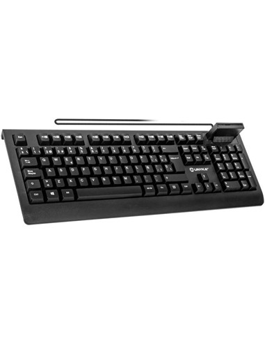 TECLADO + LECTOR UNYKA KB918 LECTOR INTELIGENTE TI