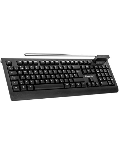 TECLADO + LECTOR UNYKA KB918 LECTOR INTELIGENTE TI