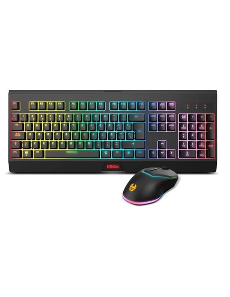 TECLADO + RATON GAMING KROM KABALA WIRELESS RGB RE