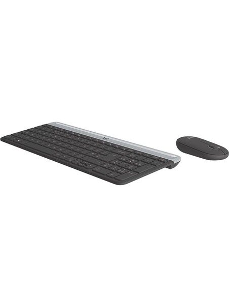 TECLADO + RATON LOGITECH MK470 SLIM WIRELESS SILEN
