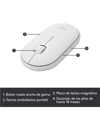 TECLADO + RATON LOGITECH MK470 SLIM WIRELESS SILEN