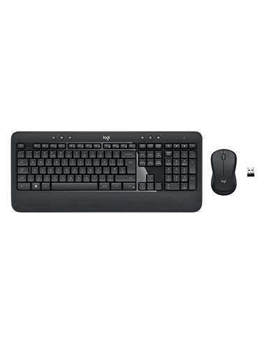 TECLADO + RATON LOGITECH MK540 WIRELESS BLACK