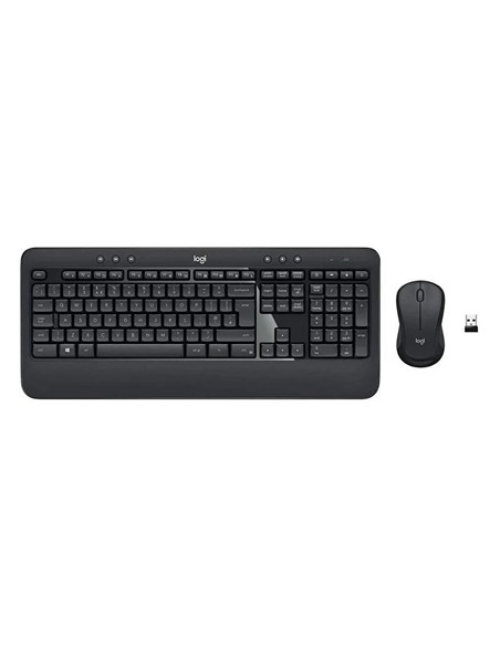 TECLADO + RATON LOGITECH MK540 WIRELESS BLACK