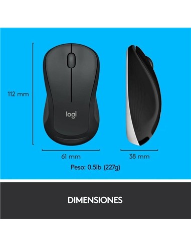 TECLADO + RATON LOGITECH MK540 WIRELESS BLACK